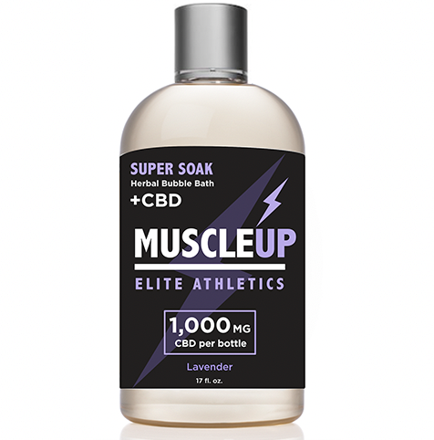 MuscleUP™ Super Soak +CBD Bubble Bath